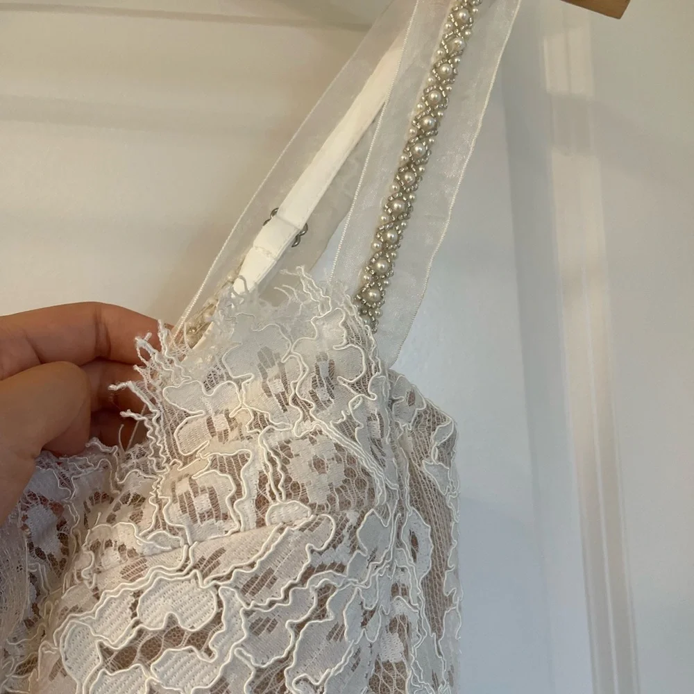 NEW BRONX AND BANCO Colette Lace Mini Dress - Picture 10 of 17